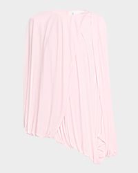 Draped Viscose Bubble Top