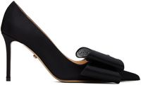 MACH & MACH Black 'Le Cadeau' Heels