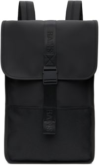 RAINS Black Trail Backpack