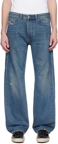 Diesel Blue Relaxed 1980 D-Eeper 09j79 Jeans