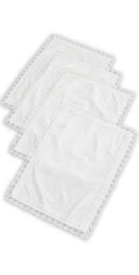 LoveShackFancy Victorian Placemat White One Size