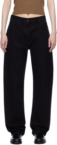 The Row Black Bercy Jeans