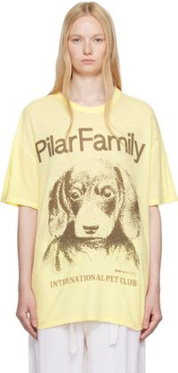 OPEN YY Yellow Pet Club Beagle T-shirt