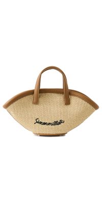 SIMONMILLER Mini Mercado Tote Natural/Black One Size
