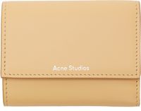 Acne Studios Beige Folded Wallet