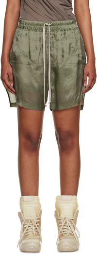 Rick Owens Khaki Pentaboxers Shorts
