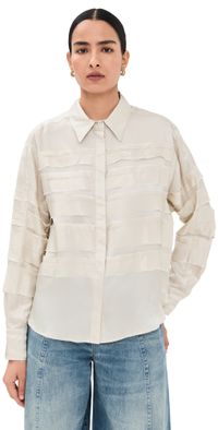 FRENKEN Pure Oversized Top Ivory 40