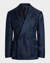 Men's NM X RL Kent Handmade Palm Leaf Jacquard Jacket