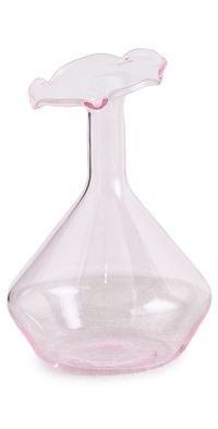 Tizo Design Pink Angled Neck Glass Vase Pink One Size