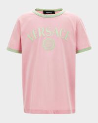Girl's Medusa Logo-Print T-Shirt, Size 6-14
