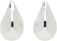 Bottega Veneta Silver Drop Medium Earrings
