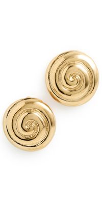 MAYAMAR Spiral Earrings Gold One Size