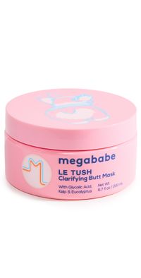 Megababe LE TUSH Clarifying Butt Mask No Color 6.7 oz/ 198 mL