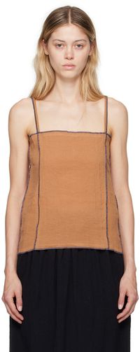 Baserange Orange Shok Tank Top