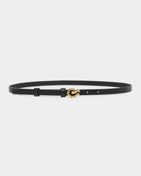 Knot Intreccio Leather Belt