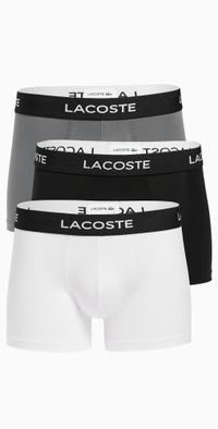 Lacoste Microfiber Trunks 3 Pack Multi S