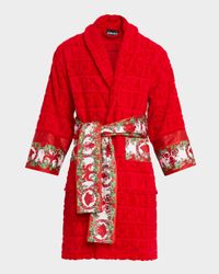 Men's I Heart Baroque Holiday Bathrobe