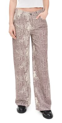 Ragged Priest Bite Jeans Croc Print 26