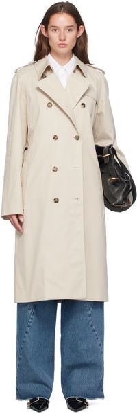 Givenchy Beige Voyou Trench Coat