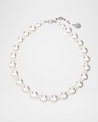 Large Pearl Strand Necklace