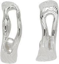 octi Silver Globe Earrings