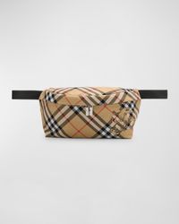 Men's Essential Check Belt Bag