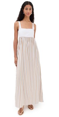 LE BOP Empire Dress Black Pinstripe XXL