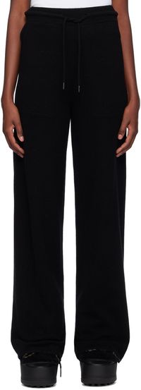 Max Mara Black Parole Lounge Pants