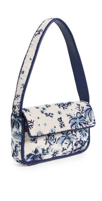 STAUD Tommy Beaded Bag Toile De Pup One Size