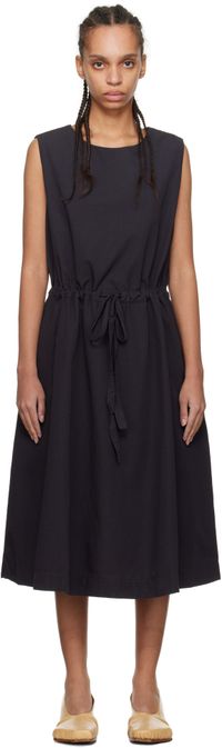 CASEY CASEY Navy BB Midi Dress