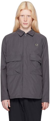 Fred Perry Gray Utility Jacket