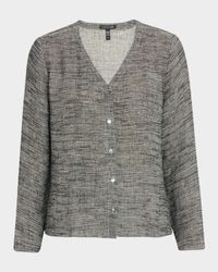 Gauzy Organic Linen-Blend Shirt