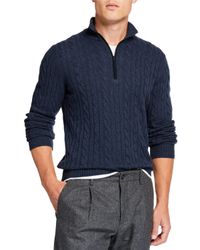 Cashmere Cable-Knit Sweater