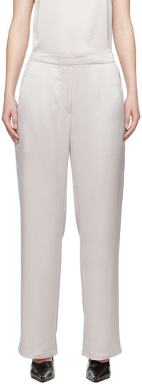 LESET Gray Barb Painter Lounge Pants