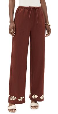 Seven Wonders Amalia Pants Chocolate/Sand M