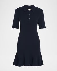 Keaton Short-Sleeve Polo Dress