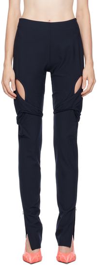 Ottolinger Navy Fitted Loop Trousers
