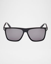 Men's Fletcher Acetate Square Sunglasses