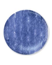 Santorini Stripe Salad Plate