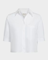 Short Lived Button-Front Shirt