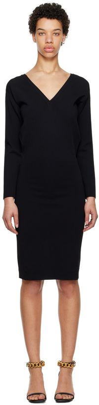 Stella McCartney Black Compact Dress