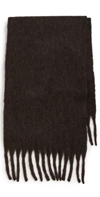 Hat Attack Cozy Solid Scarf Black One Size