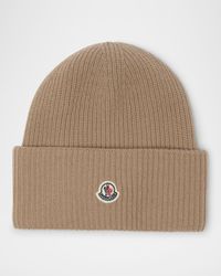 Ribbed Wool Beanie