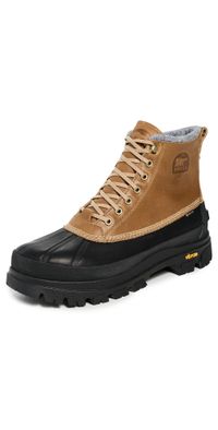 Sorel Daystorm Horizon GTX Boots Caribou Buff/Black 11