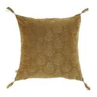 Blanc D'ivoire - Housse de coussin - Taille 50x50 - Vert