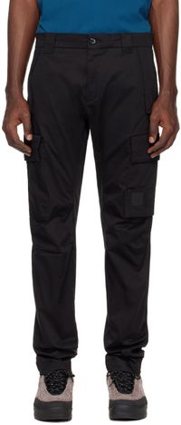 C.P. Company Pantalon cargo noir à coupe ergonomique - Metropolis Series