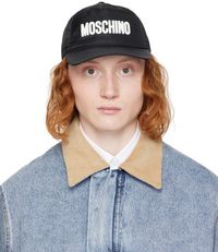 Moschino Black Logo Cap