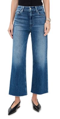 PAIGE Anessa Jeans With Raw Hem Westminster Distressed 26