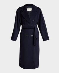 Madame Belted Wool/Cashmere Coat