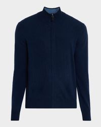 Men's Recycled Cashmere Full-Zip Sweater